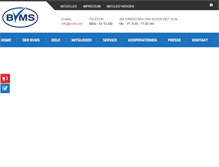 Tablet Screenshot of bvms.net